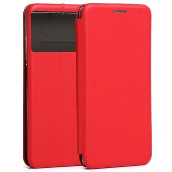 Beline Book Magnetfodral Xiaomi Poco M5 röd/röd