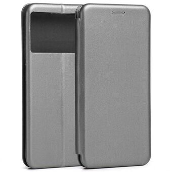 Beline Book Magnetic Case för Xiaomi Poco M5 stål/stål