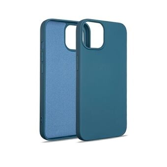 Beline Etui av silikon för iPhone 15 6,1" blå