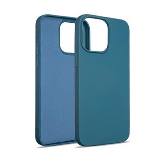 Beline-skal i silikon till iPhone 15 Pro Max 6,7 tum, blå