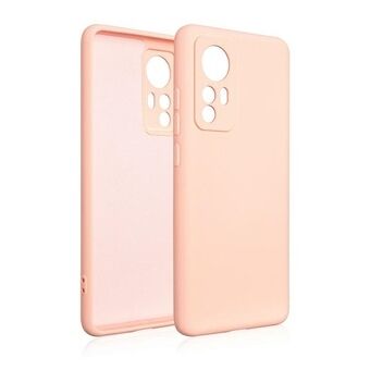 Beline-etui i silikon för Xiaomi Redmi 12, i rosa-guld.