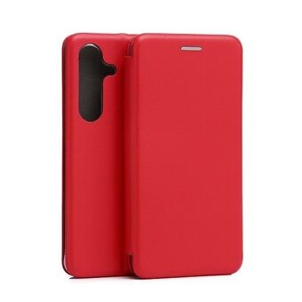 Beline Etui Bok Magnetisk Samsung S24 S921 röd