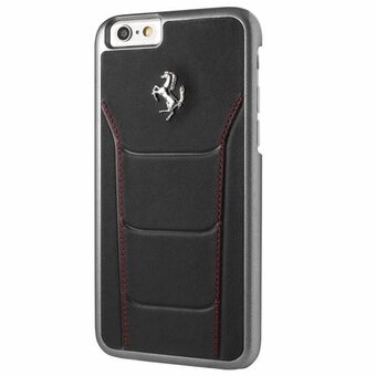 Ferrari Hardcase FESEHCP6BKR iPhone 6 / 6S 488 svarta / röda sömmar