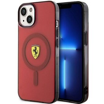 Ferrari FEHMP14SURKR iPhone 14 6.1" röd/röd hårdfodral Translucent Magsafe