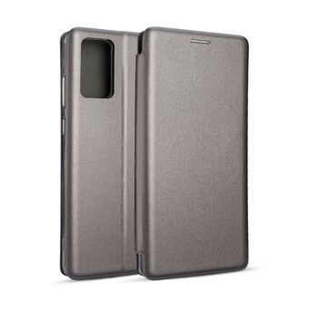 Beline Book Magnetfodral Samsung Note 20 N980 stål/stål