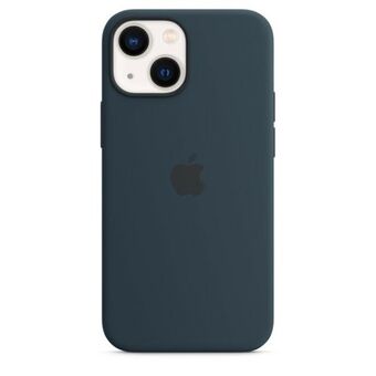 Etui Apple MM213ZM/A för iPhone 13 Mini 5,4" MagSafe, blått ton/abbys blue Silicone Case.