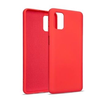 Beline Fodral Silikon Samsung M51 M515 röd / röd