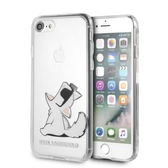 Karl Lagerfeld KLHCI8CFNRC iPhone 7/8 SE 2020 / SE 2022 hårt fodral genomskinligt Choupette Fun