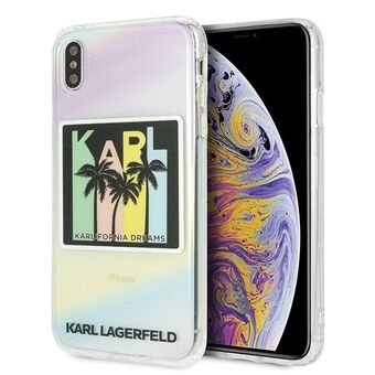 Karl Lagerfeld KLHCI65IRKD iPhone Xs Max hårdfodral California Dreams