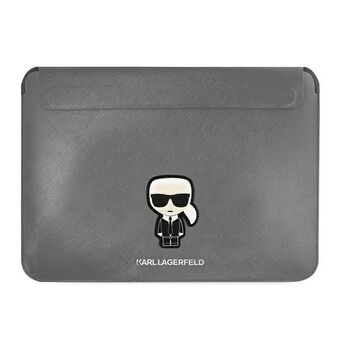 Karl Lagerfeld Sleeve KLCS14PISFG 13/14" silver / silver Saffiano Ikonik Karl
