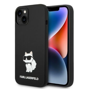 Karl Lagerfeld KLHMP14MSNCHBCK iPhone 14 Plus 6,7" hårdfodral svart/svart Silikon Choupette MagSafe