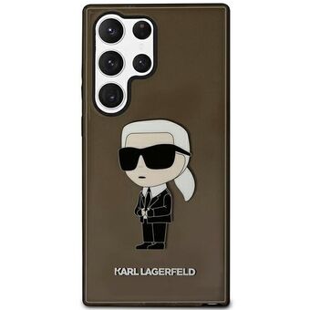 Karl Lagerfeld KLHCS23LHNIKTCK S23 Ultra S918 svart/svart hårdfodral Ikonik Karl Lagerfeld
