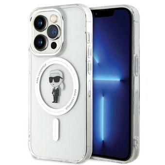 Karl Lagerfeld KLHMP15LHFCKNOT iPhone 15 Pro 6.1" transparenta hardcase IML Ikonik MagSafe