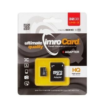 MicroSD-kort 32GB Imro+ adp 10C UHS-3