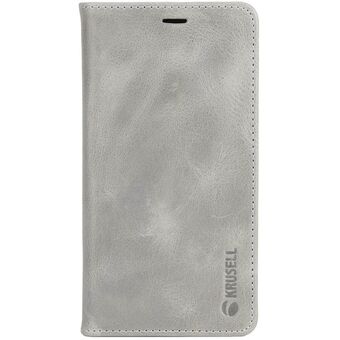 Krusell iPhone X Sunne 4 Card Ljusgrå , Folio Wallet