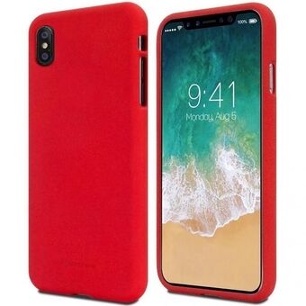 Mercury Soft iPhone Xs Max röd
