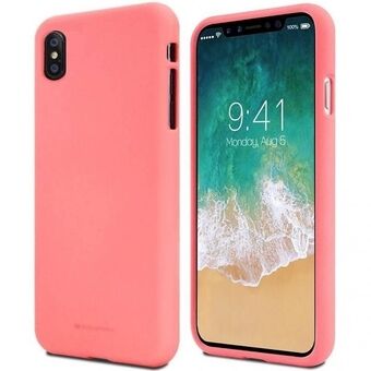 Mercury Soft iPhone 12/12 Pro 6,1" rosa