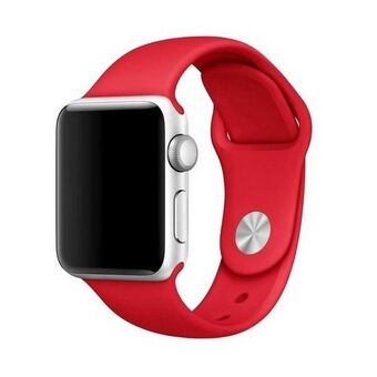 Mercury Silicon rem Apple Watch 38/40/ 41 mm röd/röd
