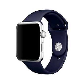 Mercury Silicon rem Apple Watch 38/40/ 41 mm blå/marinblå