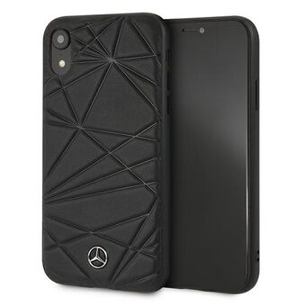 Mercedes MEPERHCI61QGLBK iPhone Xr svart/svart hårdfodral Twister