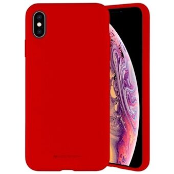 Mercury Silicone iPhone 15 Pro 6,1" röd