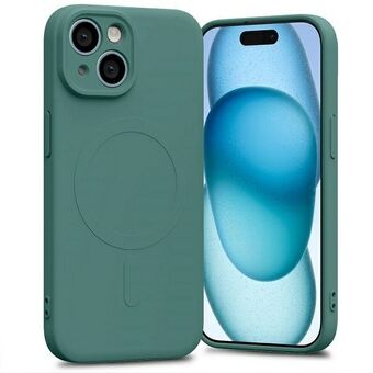 Mercury MagSafe Semi-Silicone iPhone 15 / 14 / 13 6,1" grön/grön