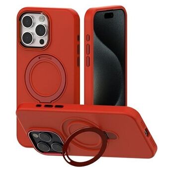 Mercury MagSafe Ställning i silikon för iPhone 15 / 14 / 13 6,1" röd / röd