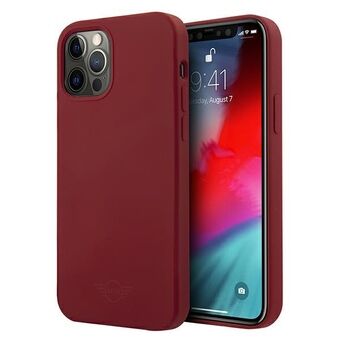 Mini MIHCP12MSLTRE iPhone 12/12 Pro 6,1" rött/rött hårt fodral Silikon Tone On Tone