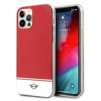 Mini MIHCP12LPCUBIRE iPhone 12 Pro Max 6,7" röd/röd hårdfodral Stripe Collection
