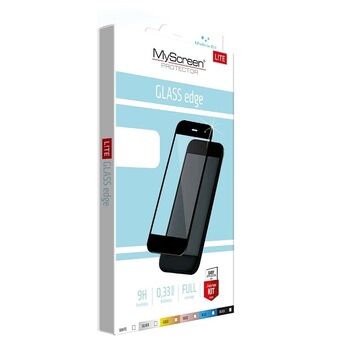 MS Lite Glas Kant iPhone 6/6S Plus svart/svart