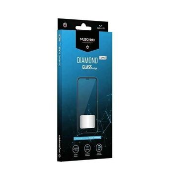 MS Diamond Glass Edge Lite FG Xiaomi Redmi Note 11 5G/11T 5G/POCO M4 Pro 5G svart/svart Full Glue
