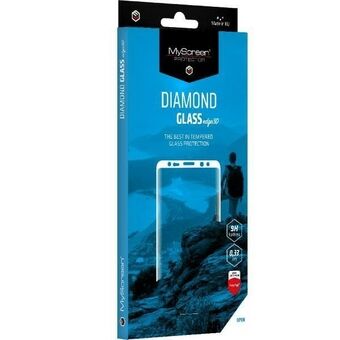 MS Diamond Glass Edge 3D Oppo Reno 10/10 Pro svart/svart härdat glas
