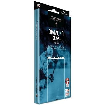 MS Diamond Glass Edge FG ZTE Blade V50 Design 5G svart/svart Helskärmstejp