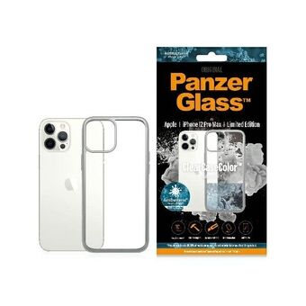 PanzerGlass ClearCase iPhone 12 Pro Max Satin Silver AB skulle översättas till "PanzerGlass ClearCase iPhone 12 Pro Max Satin Silver AB" på svenska.