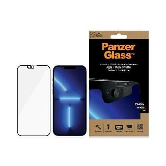 PanzerGlass E2E Microfracture iPhone 13 Pro Max 6,7 "CamSlider Cover Friendly AntiBacterial svart / svart 2749