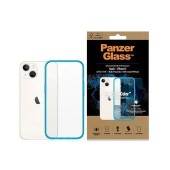 PanzerGlass ClearCase iPhone 13 6.1" Antibakteriel militærkvalitet Bondi Blue 0331