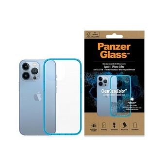 PanzerGlass ClearCase iPhone 13 Pro 6.1" Antibakteriel militærkvalitet Bondi Blue 0336