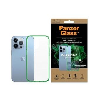 PanzerGlass ClearCase iPhone 13 Pro 6.1" Antibakteriel Militær lime 0339