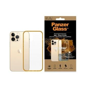 PanzerGlass ClearCase iPhone 13 Pro Max 6,7" antibakteriel militær kvalitet mandarin 0343