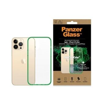 PanzerGlass ClearCase iPhone 13 Pro Max 6,7" Antibakteriel Militær lime 0344