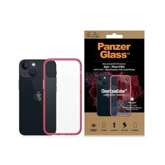 PanzerGlass ClearCase iPhone 13 Mini 5.4" Antibakteriel Military grade Strawberry 0330