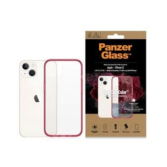 PanzerGlass ClearCase iPhone 13 6.1" Antibakteriel Military grade Strawberry 0335