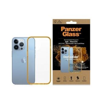 PanzerGlass ClearCase iPhone 13 Pro 6.1" Antibakteriellt Militärklassat Apelsin 0338