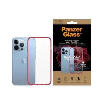 PanzerGlass ClearCase iPhone 13 Pro 6.1" Antibakteriel Military grade Strawberry 0340