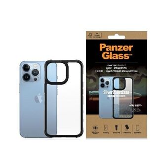 PanzerGlass ClearCase iPhone 13 Pro 6.1" sort Antibakteriel Militærkvalitet SilverBullet 0324