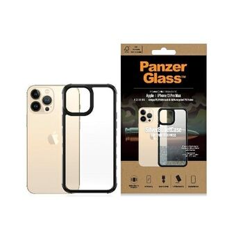 PanzerGlass ClearCase iPhone 13 Pro Max 6,7" sort Antibakteriel Militærkvalitet SilverBullet 0320