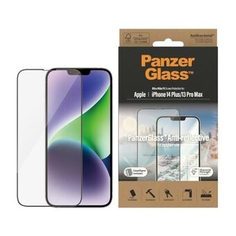 PanzerGlass Ultra-Wide Fit iPhone 14 Plus / 13 Pro Max 6,7" Skärmskydd Anti-reflekterande Antibakteriell Enkeljusteringsverktyg ingår 2789