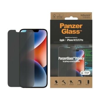 PanzerGlass Classic Fit iPhone 14 / 13 Pro / 13 6,1" Integritetsskydd Antibakteriellt P2767