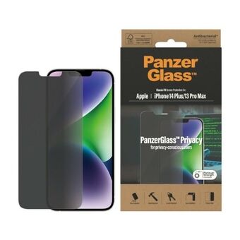 PanzerGlass Classic Fit iPhone 14 Plus / 13 Pro Max 6,7" Integritetsskyddsskärmskydd Antibakteriell P2769