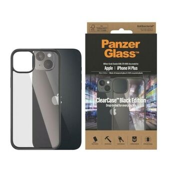 PanzerGlass ClearCase iPhone 14 Plus 6,7" Antibakteriell svart / svart 0407